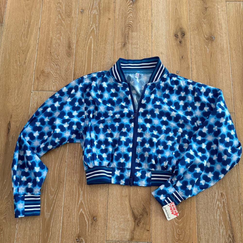 NWT Free People light weight tennis jacket - Picture 4 of 6